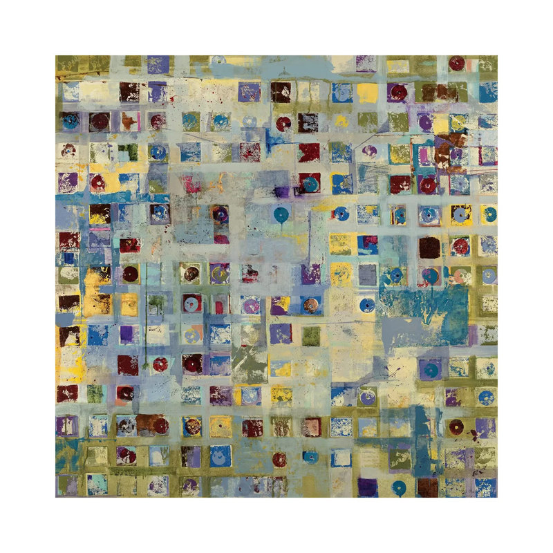 Gadabout by Jill Martin - Wrapped Canvas Painting, 30.48 cm H x 30.48 cm W