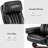 Kimmons Reclining Chairs with Ottoman, 360 Degrees Swivel Recliners with Massage, Faux Leather-1563903952