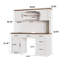 Bureau de direction avec huche 67 po H Farmhouse-11278406