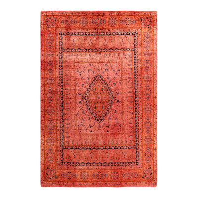 Overyed One-of-a-Kind Rectangle 5'10" X 9'5" Hand Knotted Area Rug