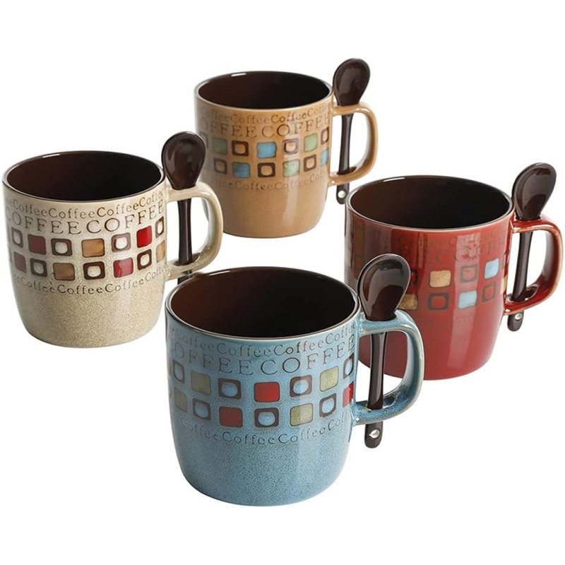 Ensemble de tasses 13 oz Arbon Mr. Coffee Cafe Americano