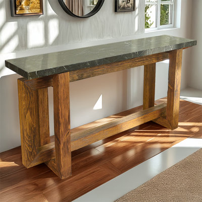 Console en marbre noir