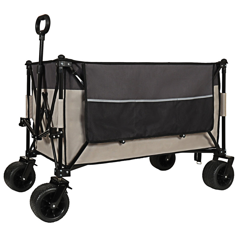 Extra Large Folding Wagon Cart With Wheels