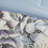 8 Piece Printed Comforter Set Blue