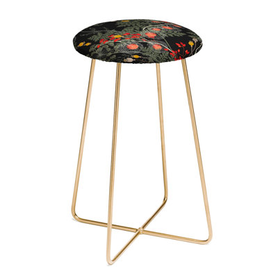 Tabouret de bar 30 po Dore Abolina Citlali