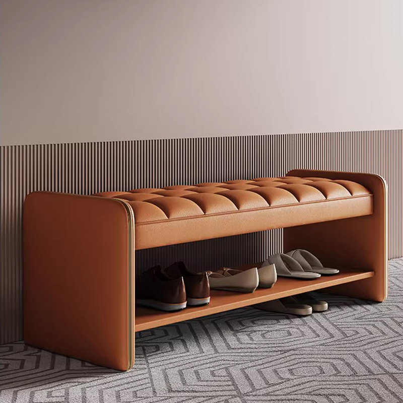Banc rembourré, Orange