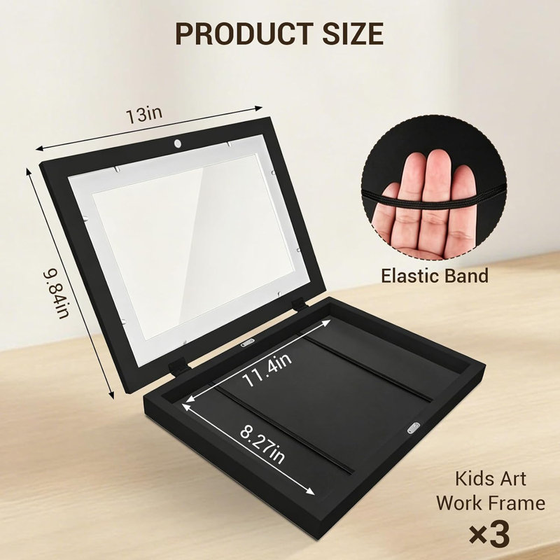 Family Tree Picture Frame, Black