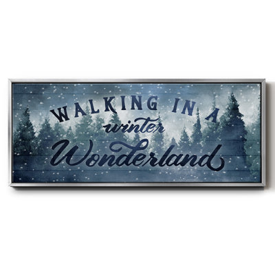 Winter Wonderland- Framed Canvas