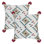 Southwestern Multicolor Geometric Tasseled Cotton Throw Pillow Set of 2