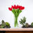 Natural Fibres Tulip Arrangement in Vase-856996946