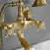 2 Handle Wall Mounted Clawfoot Tub Faucet
