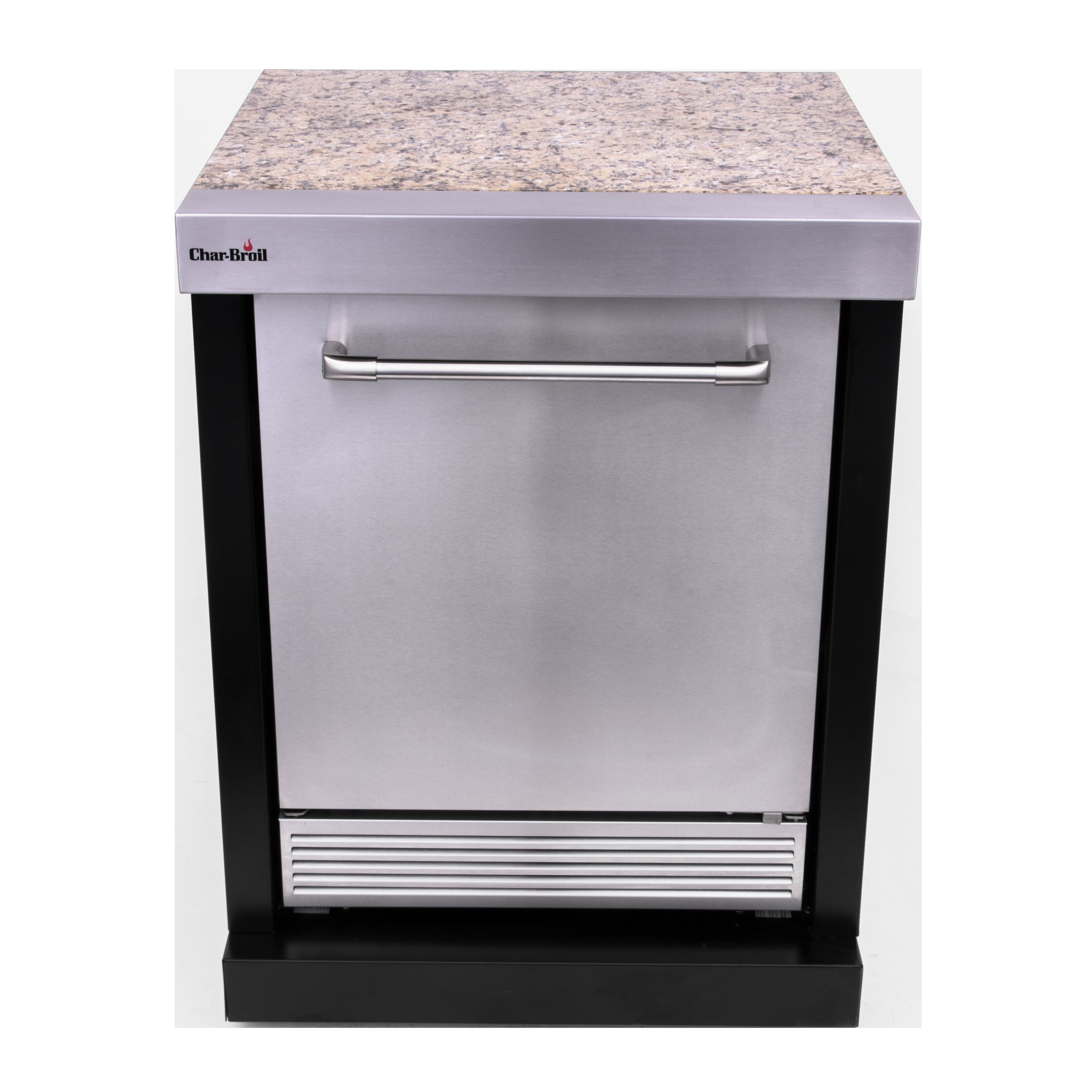 Fobest 7 Piece Modular Stainless Steel Outdoor Kitchen Suite with Under  Counter Refrigerator Drawer