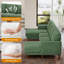 4 Seater Corduroy Modular Corner Sofa-6392077