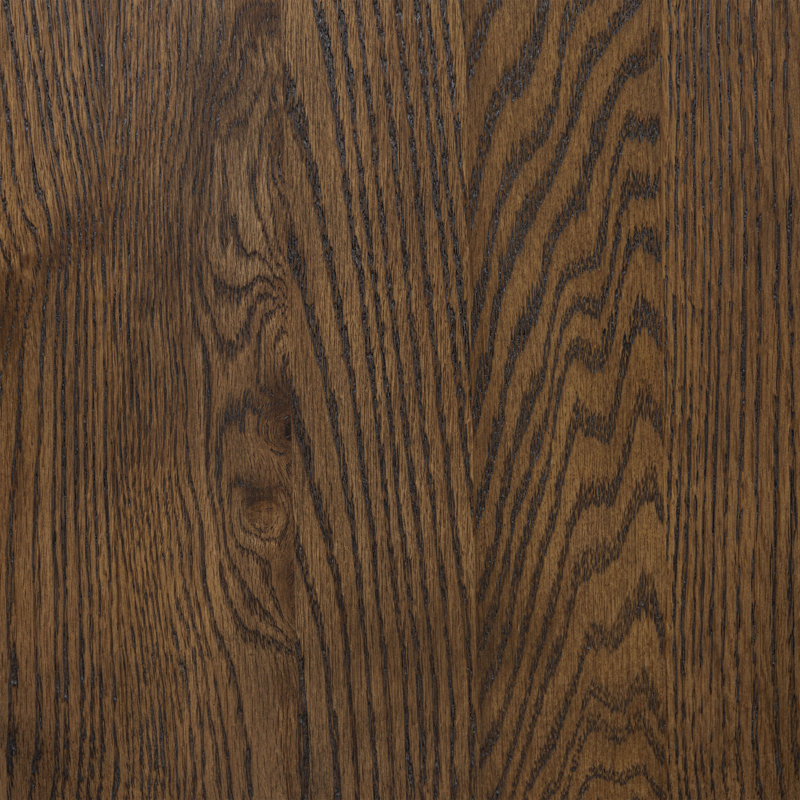 Chaise de salle à manger Enzo, Bois brun foncé