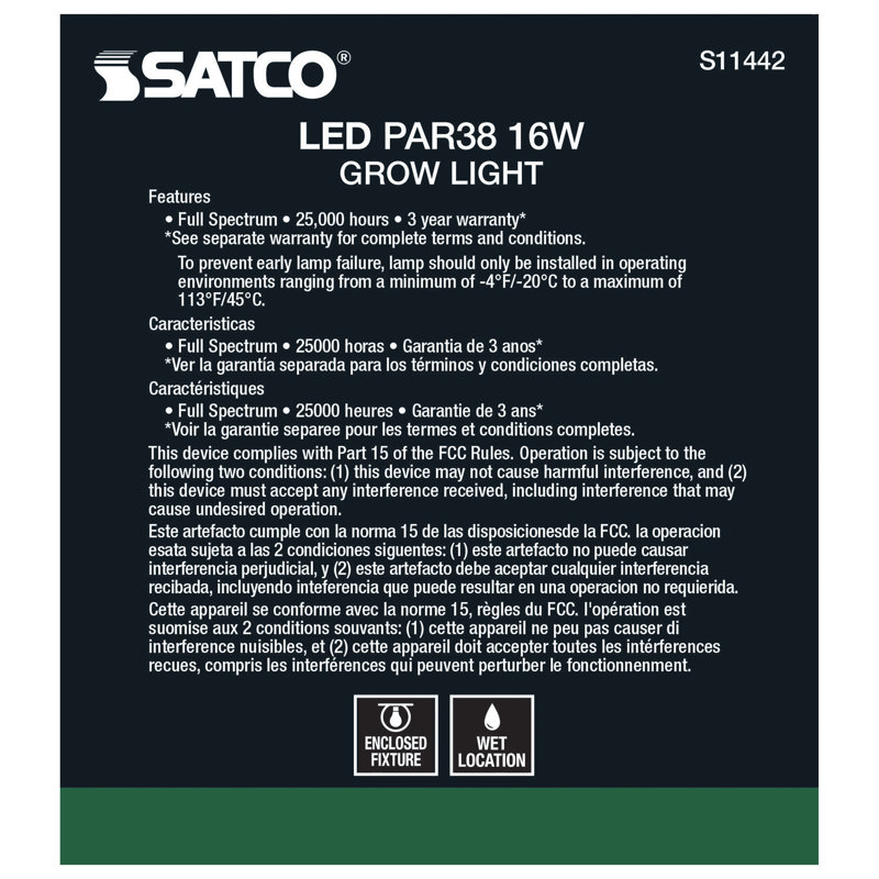 16 Watt Green LED Bulb