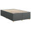 Ebern Designs Bed Frame Without Mattress Dark Grey Twin XL Fabric-231448794-231448773