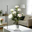 20" Artificial Camellia Tree With Realistic Flowers, Faux Bonsai Tree In Decorative Pot-372449946
