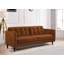 Canapé de style moderne Mid-Century avec tissu en velours Yke-1451862415