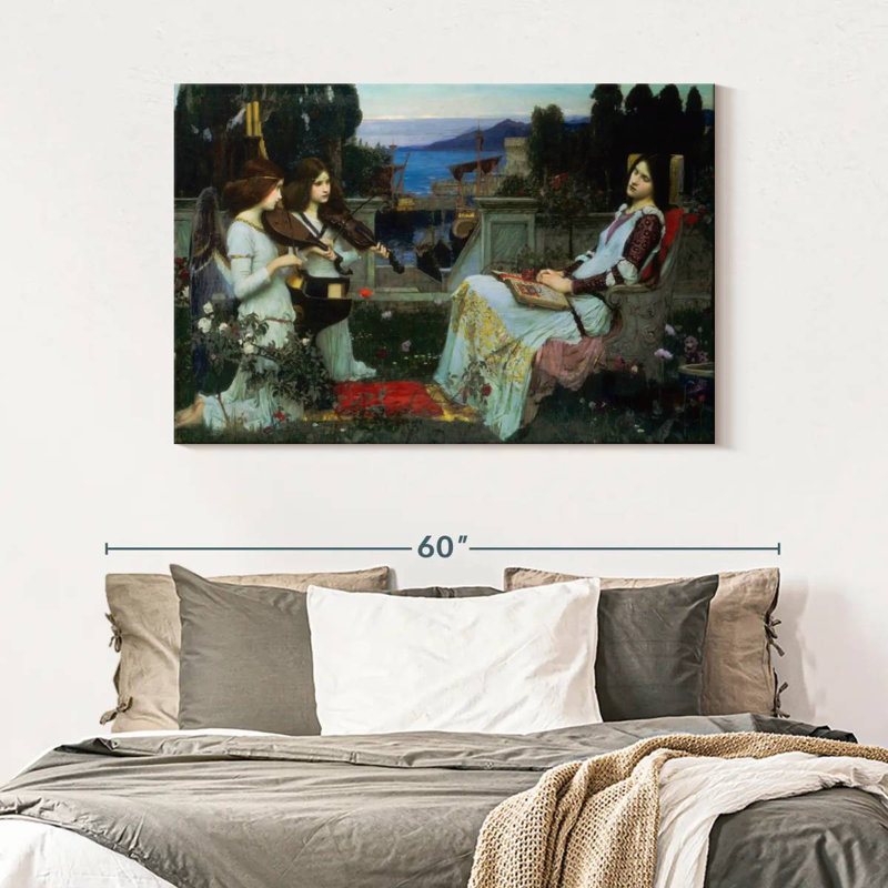 Adella Saint Cecilia, 32" H x 48" W
