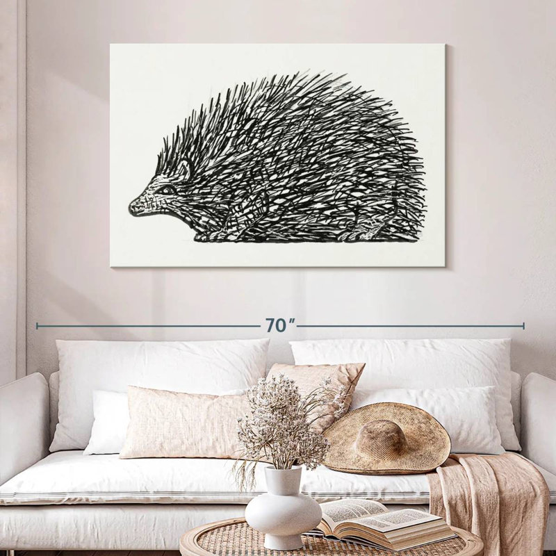 Avery Hedgehog 1891-1941, H 32 po x l 48 po