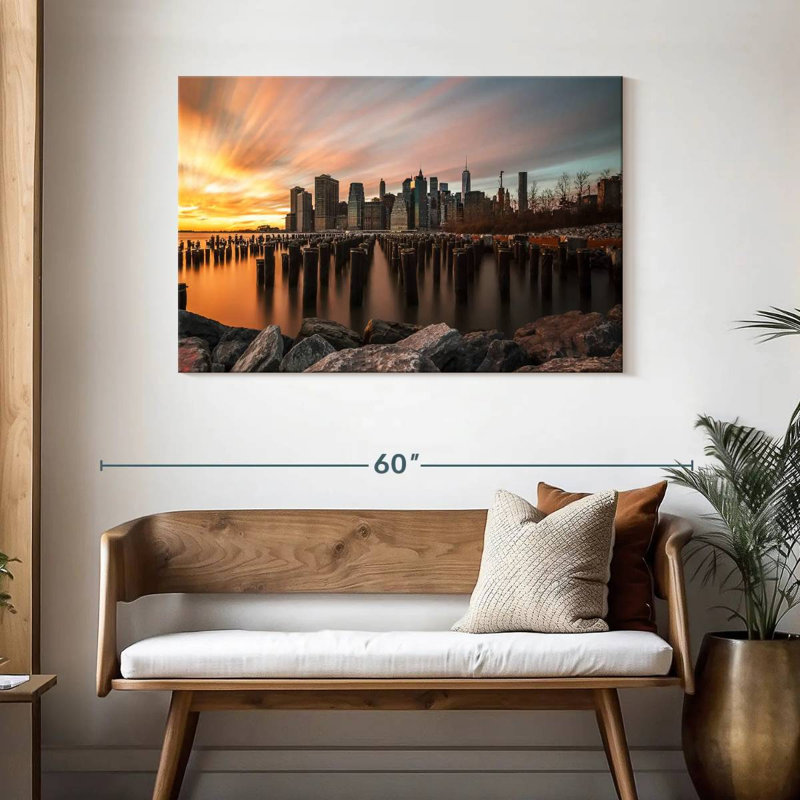 Ravi NYC Horizon, 30" H x 45" W