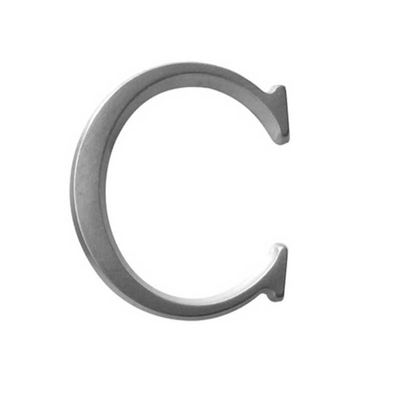 5cm H Metal House Letter, C