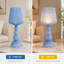 Lampe sur pied 27,76 po Blue Hollow