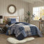 Ensemble de courtepointe surdimensionnée 100% coton 2 pièces Woolrich-89021345-123818044