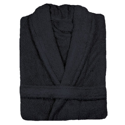 Gender Neutral Mid-Calf Bathrobe with Pockets