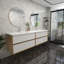Ensemble de meuble-lavabo mural 84 po-70056030