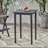 Outdoor Minimalist Square Bar Table-1620616557