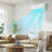 9000 BTU Smart Control Air Conditioner for 2100 Square Feet with Heater and Remote Included