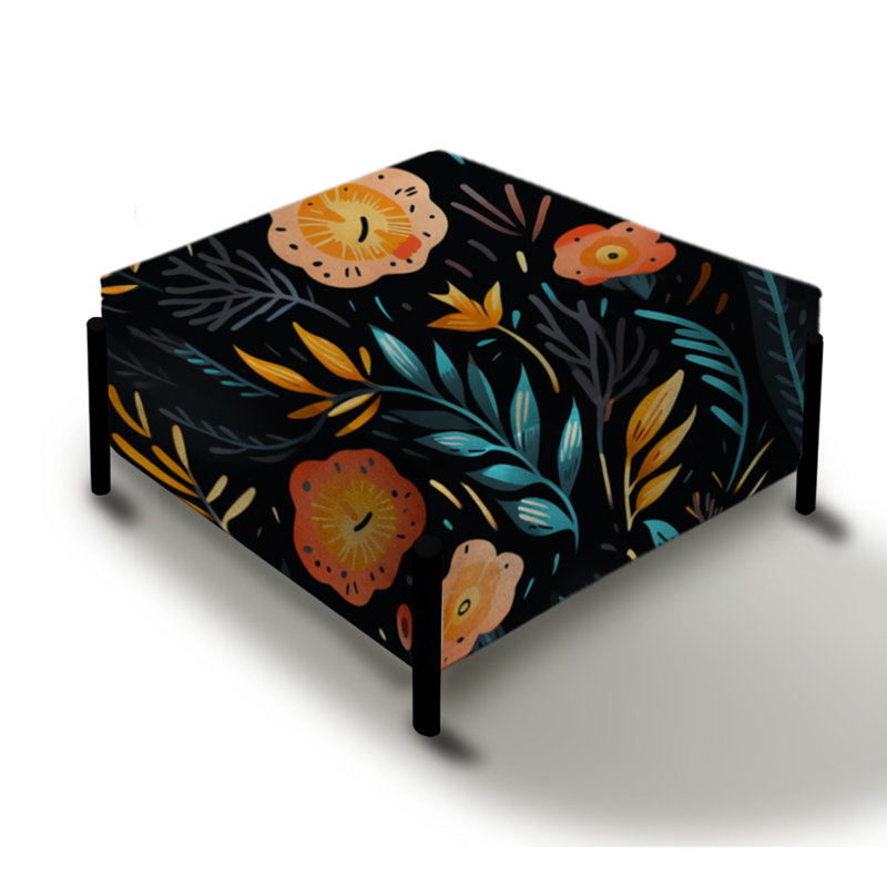 Grand repose-pieds Tribal Botanical