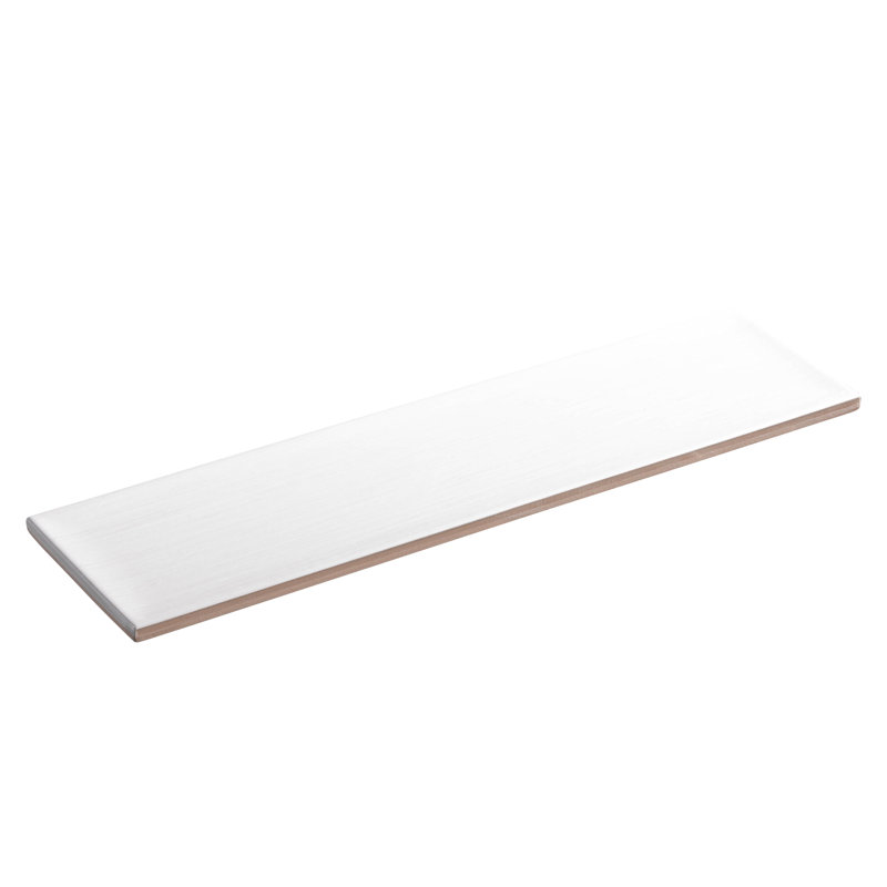 Ganberry 4“ x 16” Subway ceramic tile, Vellani