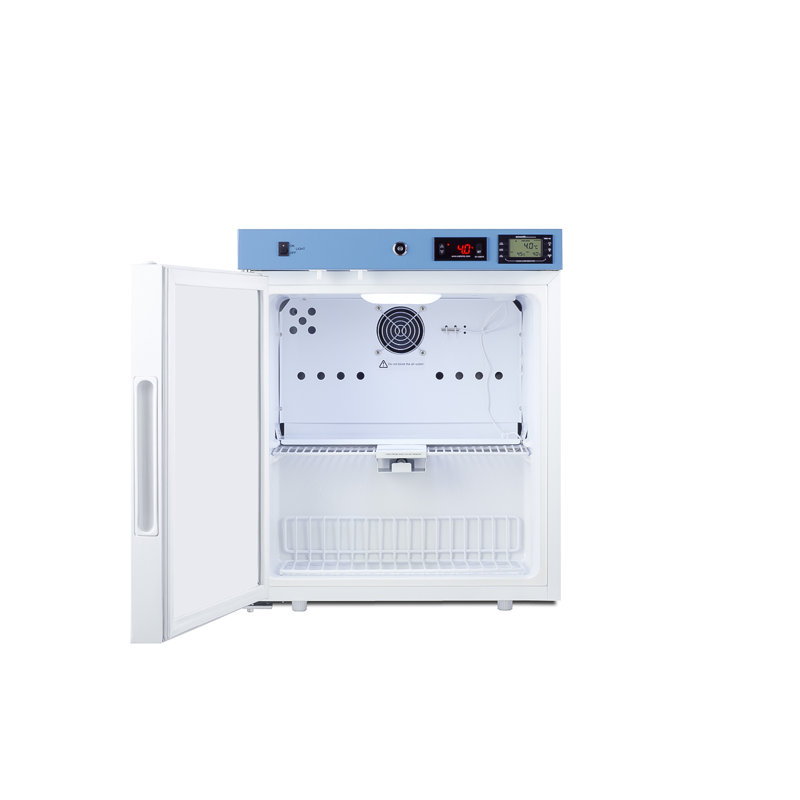 EQtemp 19" Wide Compact Healthcare refrigerator, Left Hand Swing