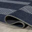 Tapis bleu marine / gris Braylyn-1076430636