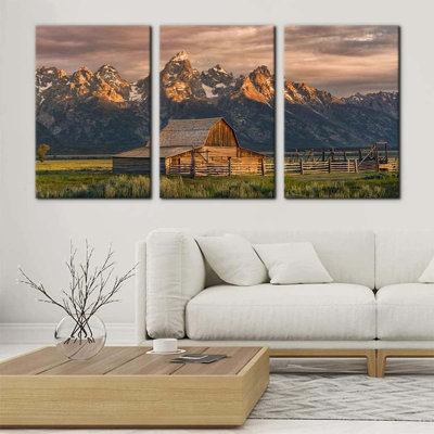 3 Piece Wrapped Canvas Print