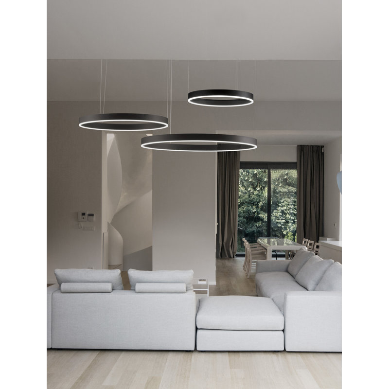  3 - Light Drum LED Pendant