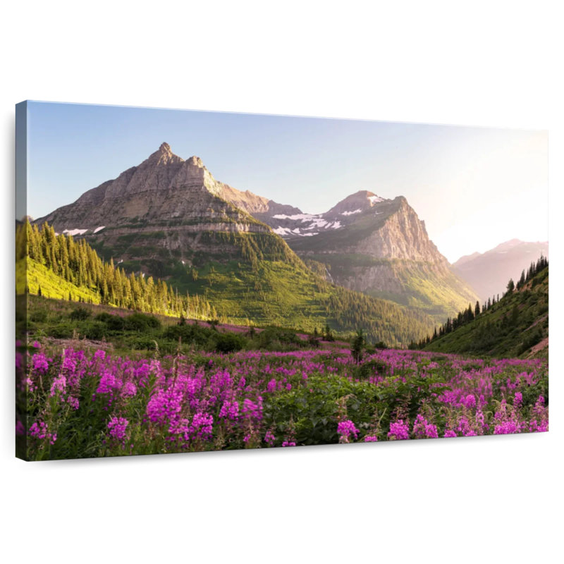 Montagnes Alvord Glacier Park, H 32 po x l 48 po