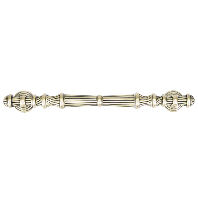 3-1/2" C TO C WESTPORT PULL; ARTISAN, Brushed Brass