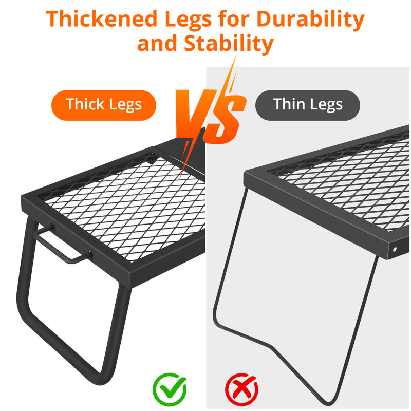 HAUSPROFI 28cm W Portable Charcoal Grill