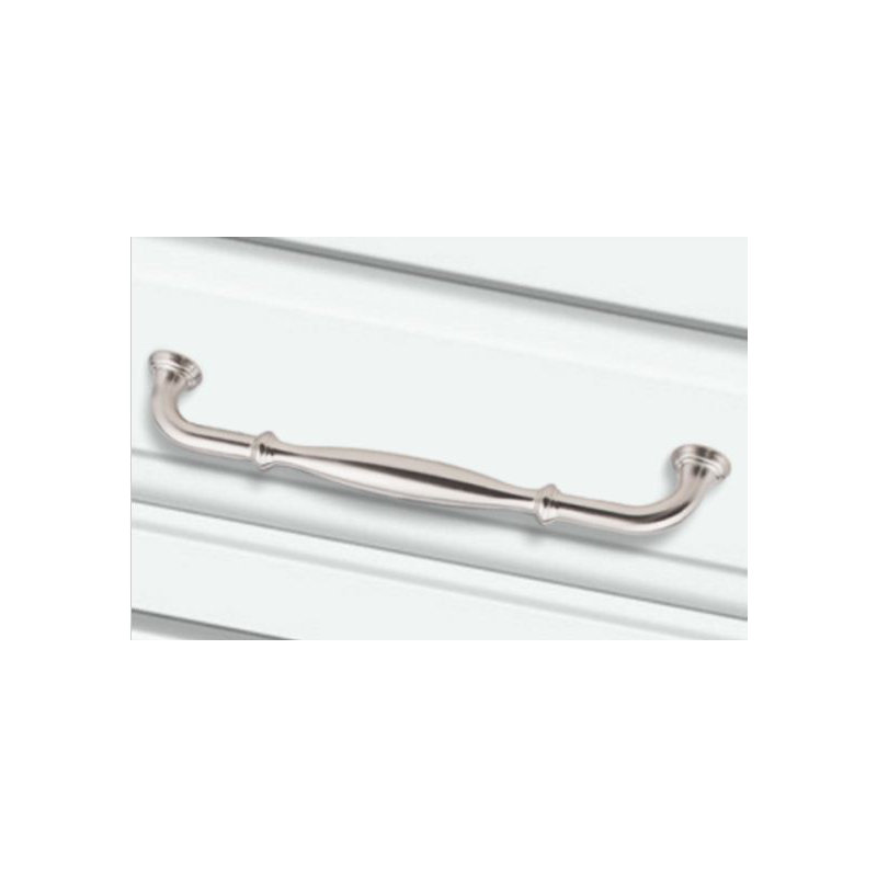 Tiffany Bar Pull, Satin Nickel, 12"