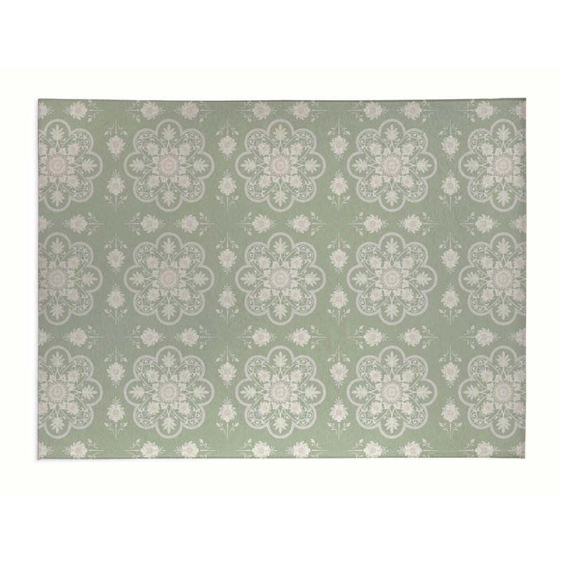 Tapis de cuisine Skye, Sauge, Rectangulaire 2 pi x 3 pi
