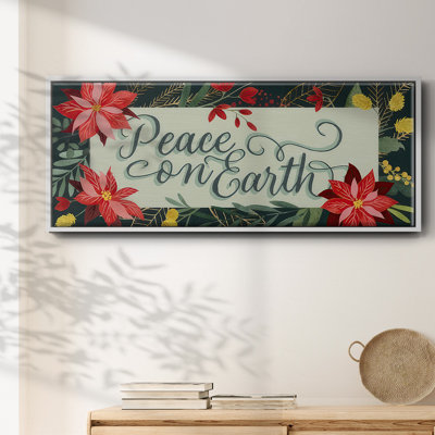 Bright Christmas Night - Toile encadrée