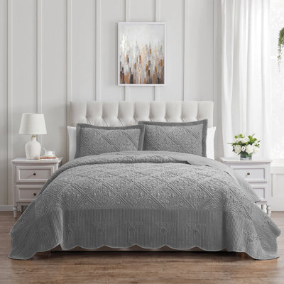 Ensemble de couvre-lit matelassé moelleux Westland