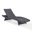 Chaise longue inclinable avec coussin Genieve-570326206