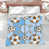 Medium Blue Dark Brown