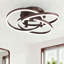 Arlyss 23.2" W 3-Light Integrated LED Semi Flush Mount-677407182