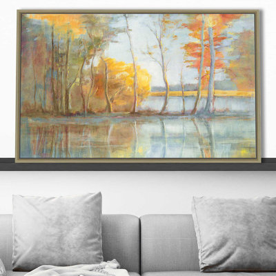 Lakeside Reflection - Peinture