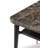 Ashburton Place Square Marble Top Side Table